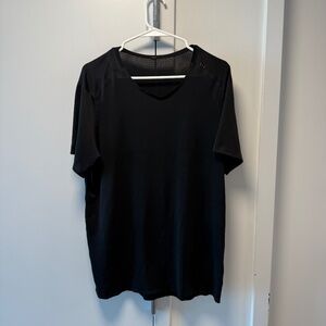 Lululemon Fast and Free Short-Sleeve Shirt – Size M – Black